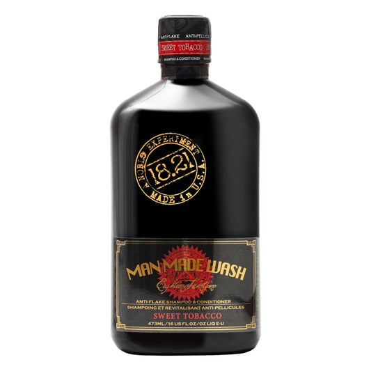 18.21 MAN MADE Anti-Flake 2-In-1 Shampoo & Conditioner Sweet Tobacco 473 Ml