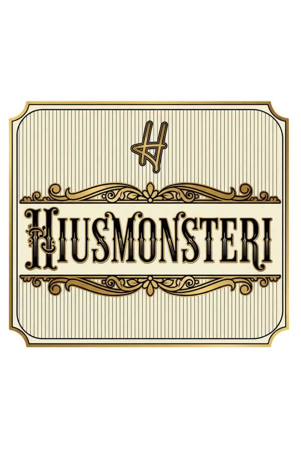 HIUSMONSTERI Victorian Pinstripe Logo